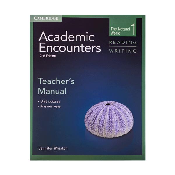 خرید کتاب Academic Encounters 2nd 1 Reading and Writing Teacher's Manual